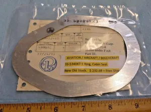 BEECHCRAFT 33-534047-1 RING, CABIN SEAL - AIRCRAFT / AVIATION